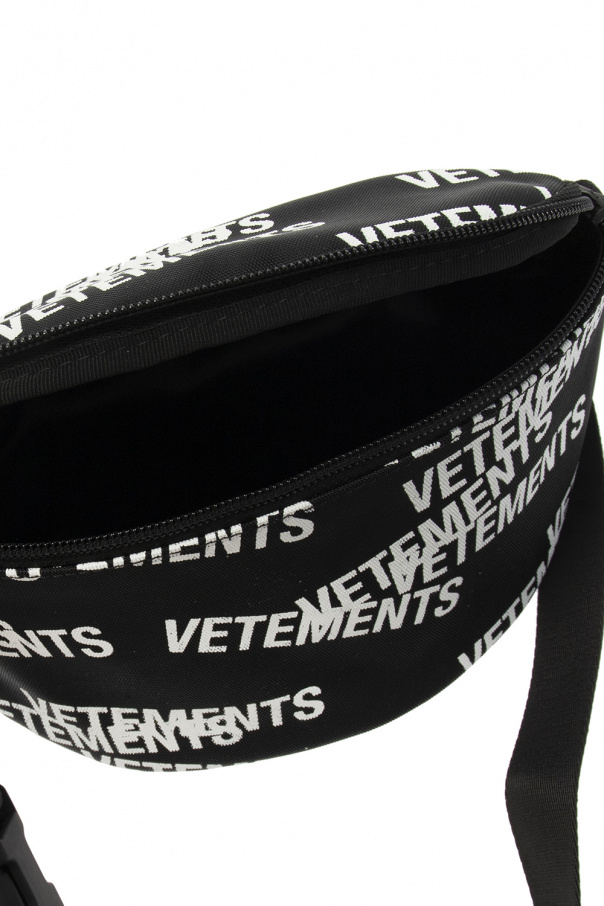 Garrett Leather Overnight Bag - SchaferandweinerShops Japan - Belt bag with logo  VETEMENTS